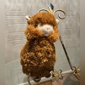 Brand New Giftable World  12” Dog Toy Squeaker, Very Solf  Lama